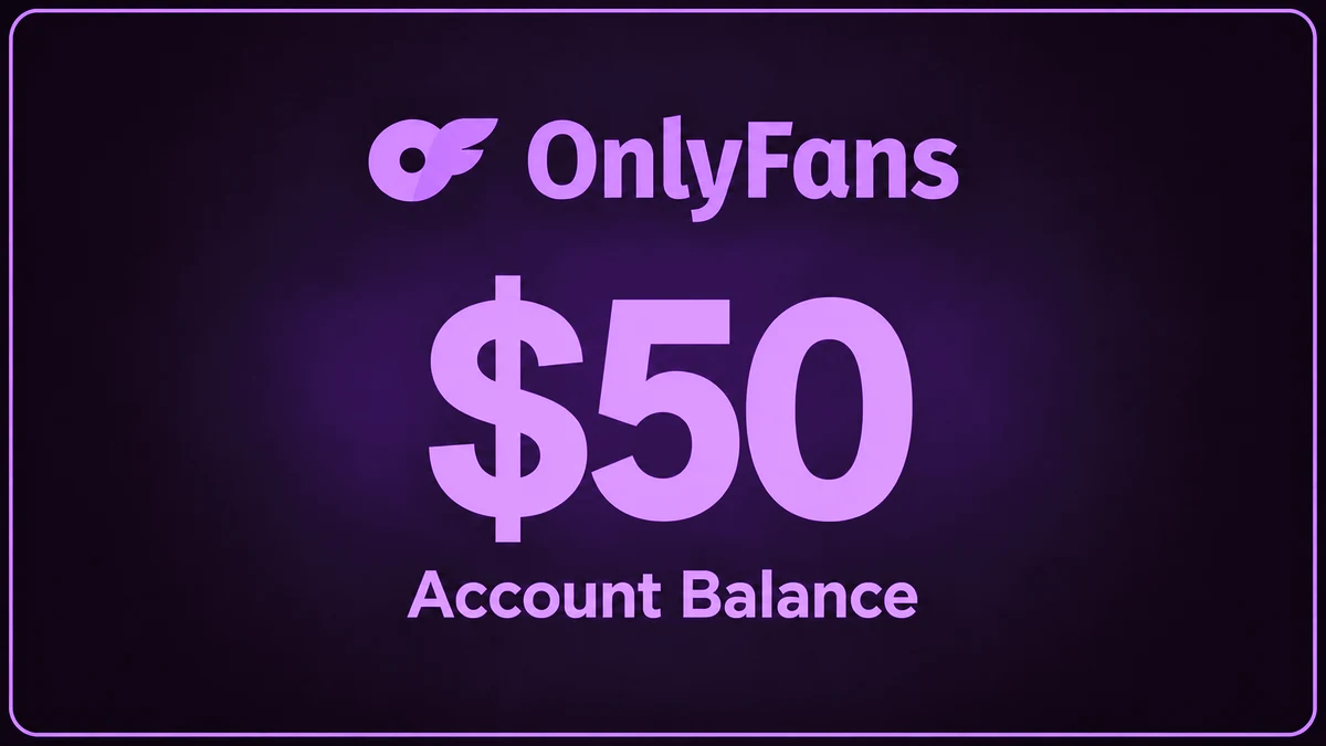 OnlyFans Balance $50