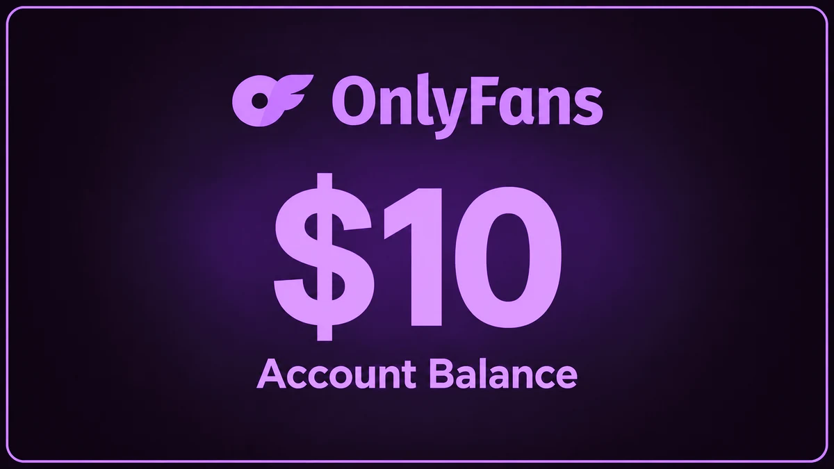 OnlyFans Balance $10
